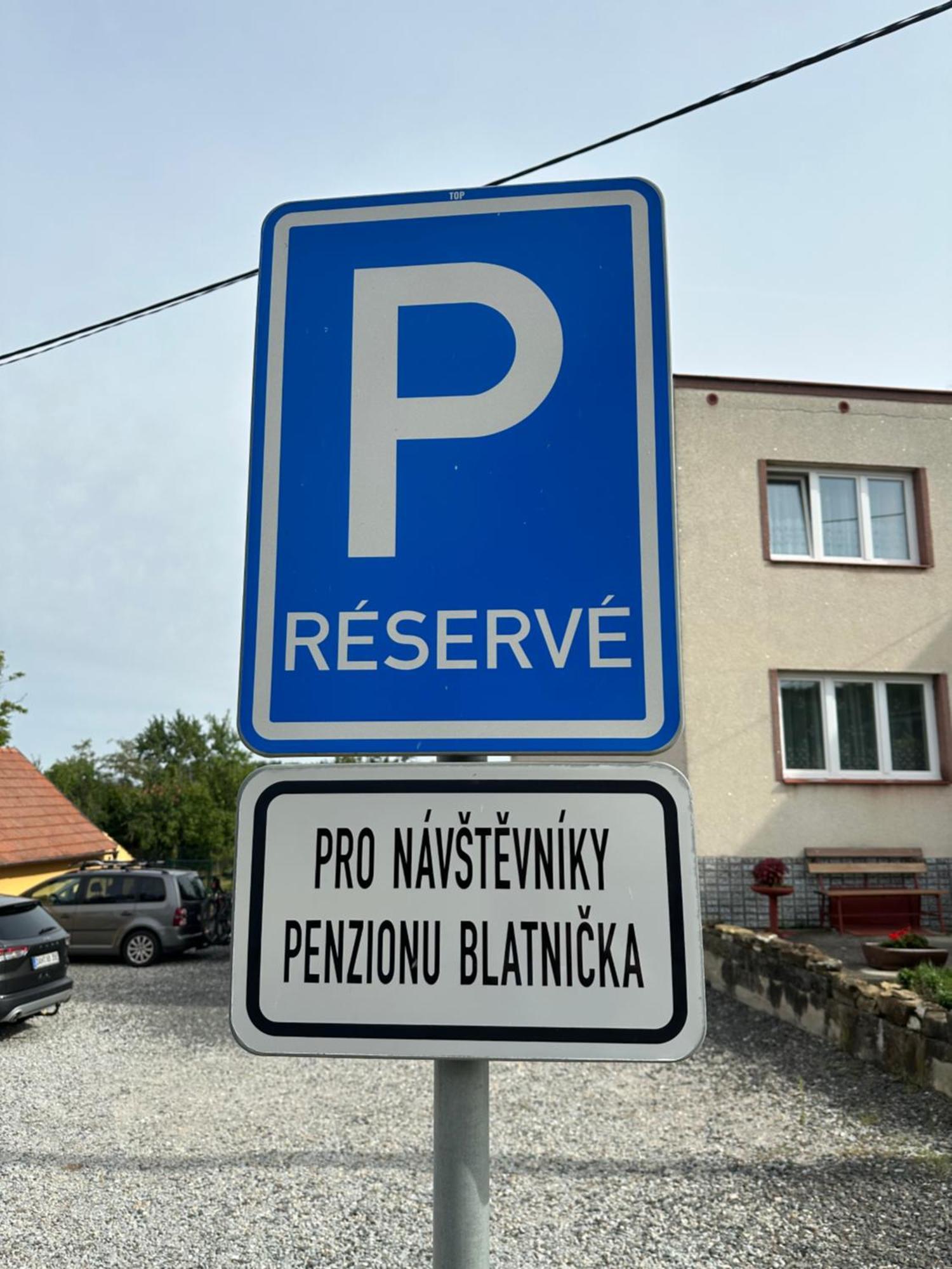 Penzion Blatnička Extérieur photo